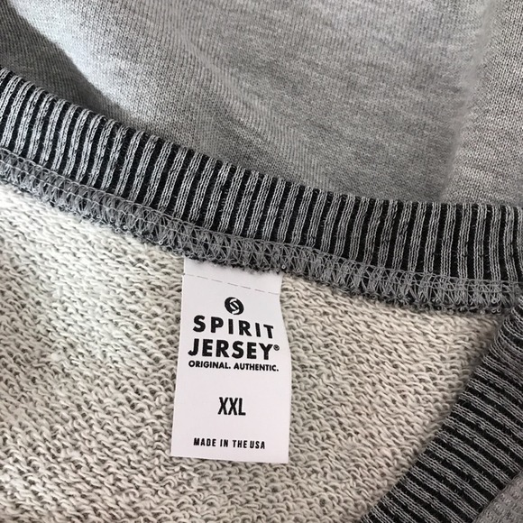 Spirit Jersey Original Authentic Rainbow Cheetah Sweat Shirt XXL - Picture 2 of 5